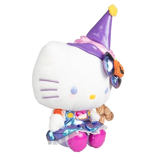 Hello Kitty and Friends 8-Inch Officially Licensed Sanrio Halloween Plush Wearing Witch Costume - Ages 6+