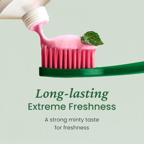 Euthymol Original Pink Toothpaste - Fluoride-Free for Sensitive Teeth & Gum - Fight Bad Breath, Prevent Cavity - 12-Hour